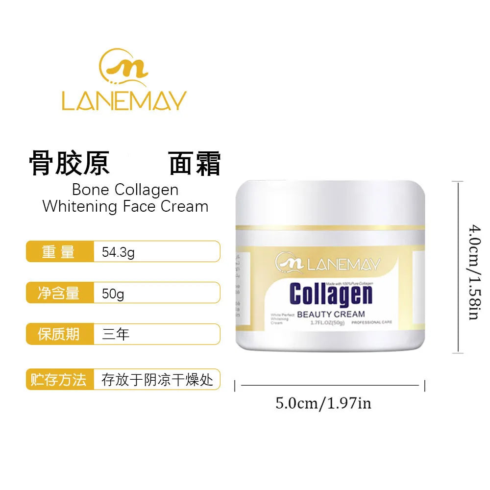 50G Collagen Face Cream anti Wrinkle Anti-Aging Moisturizing Whitening Creams Facial Moisturizer Skin Care Products