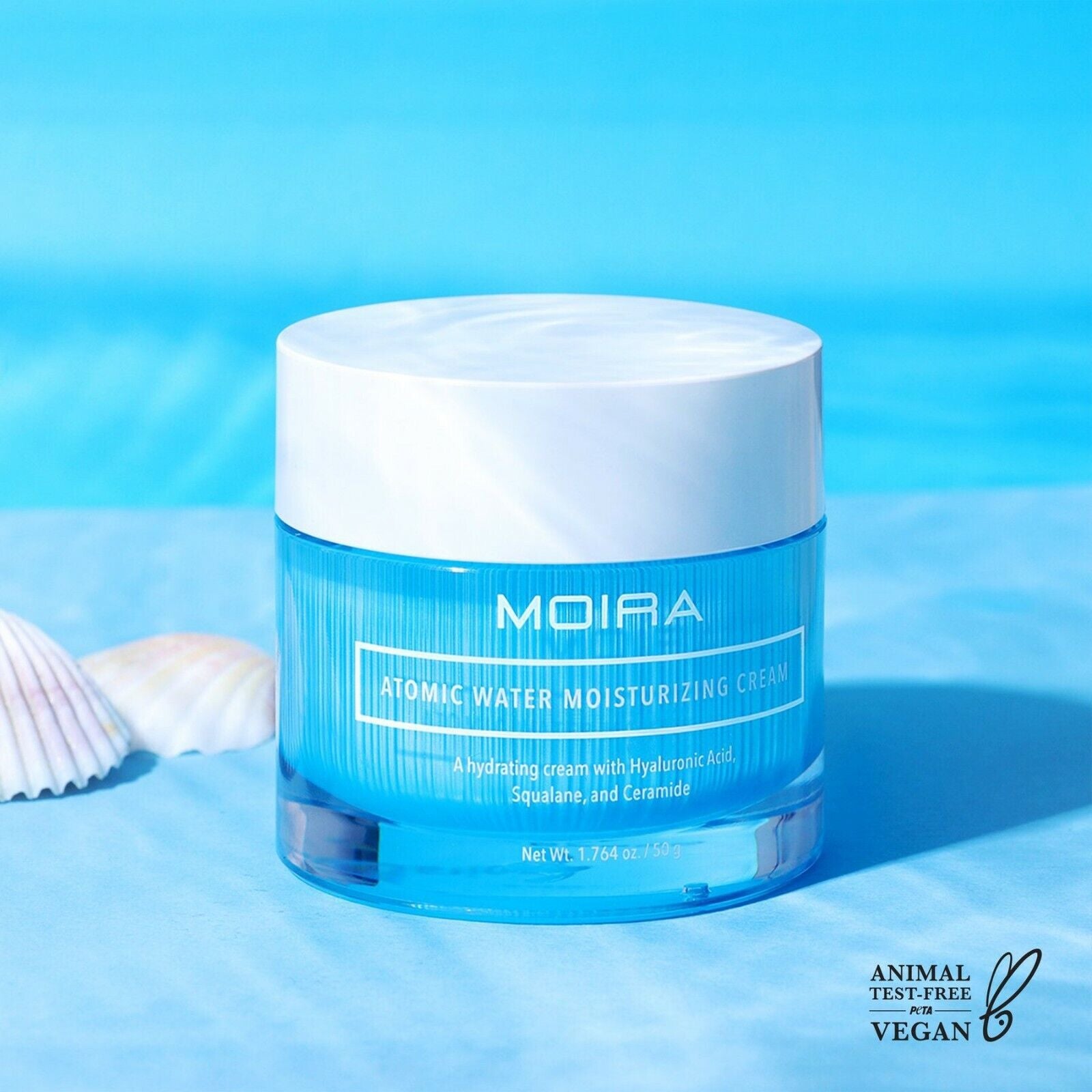 Moira, Atomic Water Moisturizing Cream, Korean Cosmetics