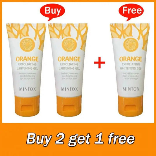 Orange Exfoliating Gel Dead Spot Remover Brighten Peeling 50G Gentle Repair Scrub Whiten Hydrating Moisturizer Korean Skin Care