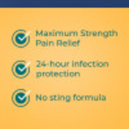 + Pain Relief Dual Action Topical Antibiotic Ointment, 1 Oz