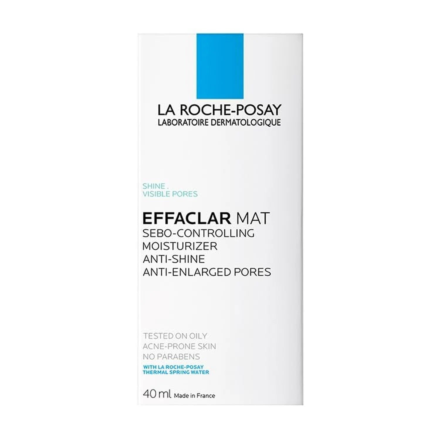 La Roche-Posay Mat Oil-Free Mattifying Moisturizer 1.35 Fl Oz