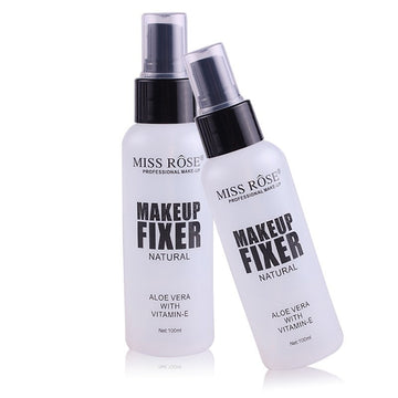 Clear makeup setting spray