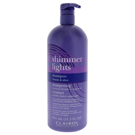 Shimmer Lights Blonde and Silver Shampoo , 31.5 Oz Shampoo