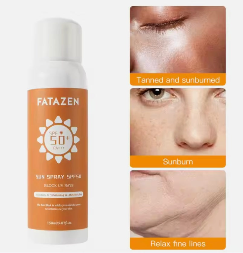 Long Lasting Sun Screen Spray Protectores Solares Faciales Sun Spray Moisturizer Sun Block Spf 50 Anti Sunburn Sunscreen