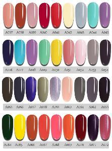 Solid color nail polish