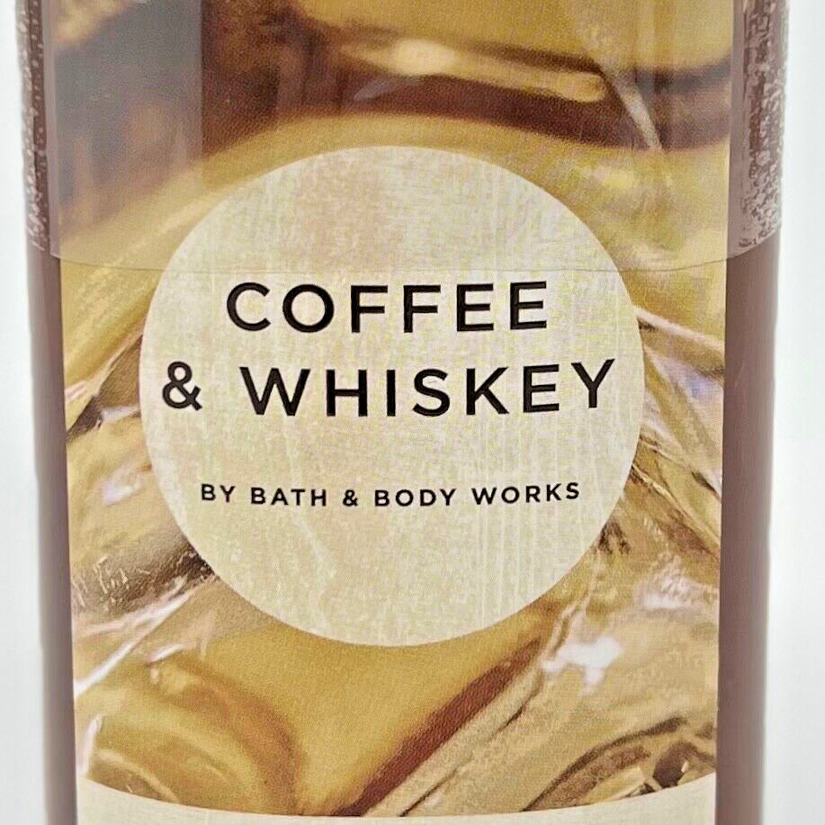 1 BATH & BODY WORKS COFFEE & WHISKEY MEN'S 3 in 1 HAIR FACE BODY WASH SHOWER GEL