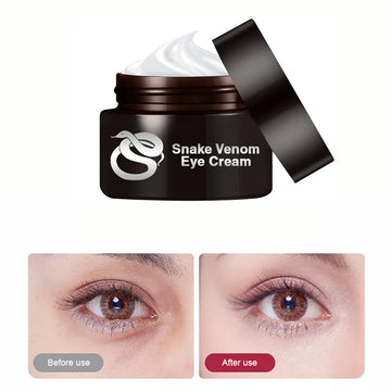 Snake Venom Eye Cream Dark Circle Eyes Bags Eye Care Essential Cream Anti-Aging Anti-Puffiness Moisturizing Eye Mask