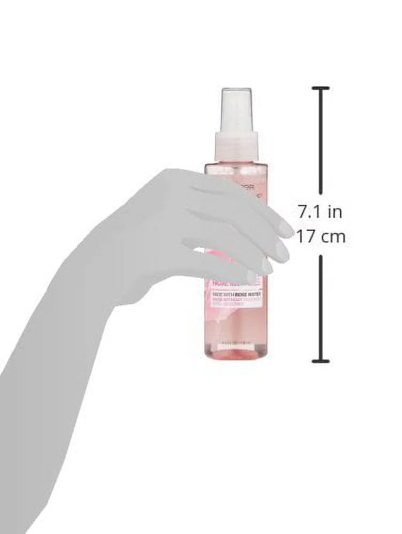 Pack of (2)  Skinactive Facial Mist Spray with Rose Water, 4.4 Fl Oz