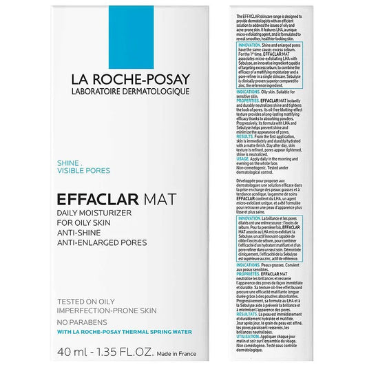 Effaclar Mat Face Moisturizer for Oily Skin