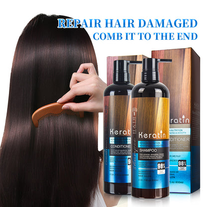 Premium Keratin Shampoo & Conditioner For Men & Women