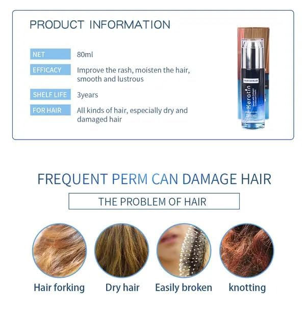 Revitalize Your Hair oil with Keratin & Collagen Hair Gloss: An Advanced Formula for Ultimate Repair, Heat Protection, Enriched with Hair Vitamins, and Promotes Hair Growth Oil