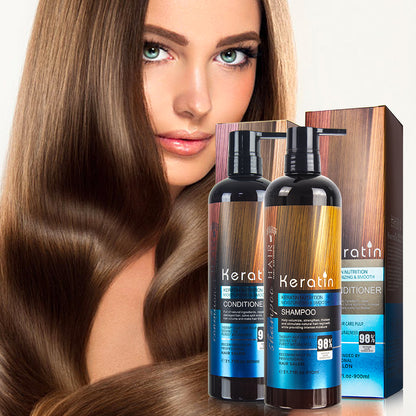 Premium Keratin Shampoo & Conditioner For Men & Women