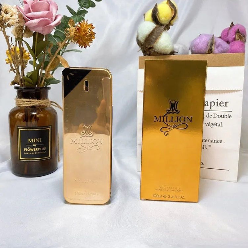 Men Perfume 100Ml Golden Man Elixir Parfum Fragrance 3.4Oz Eau De Toilette Long Lasting Smell Male Gentalman Perfumes Royal Cologne Spray High Quality Fast Delivery