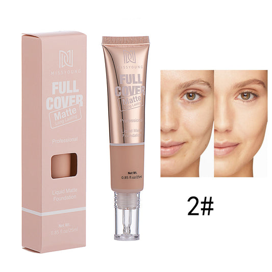 Lightweight Breathable Concealer Matte Liquid Foundation