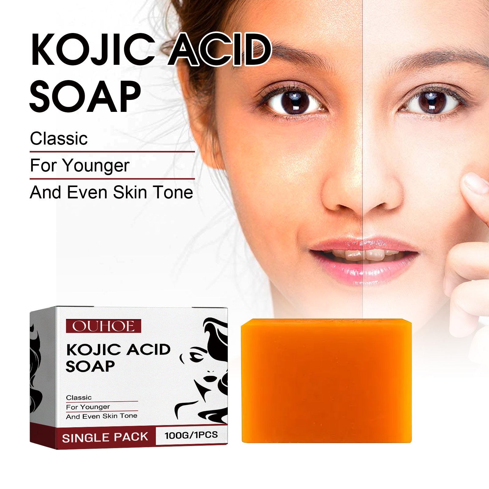 Body Cleaning Relieves Dryness And Brightens Skin Color Bath Soap