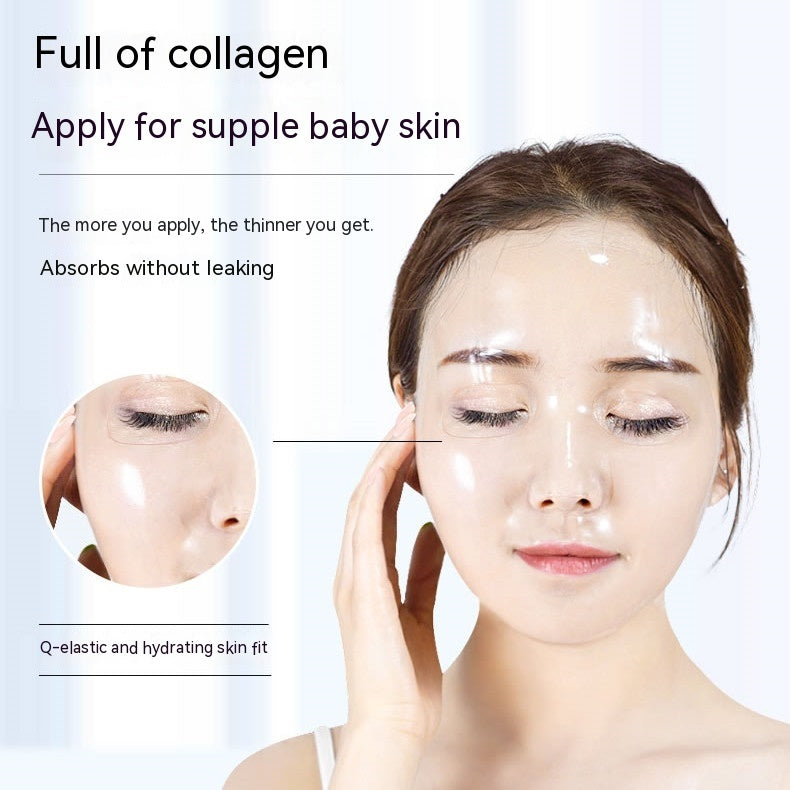 Collagen Mask Hydrating Moisturizing Light Lines Brighten Complexion