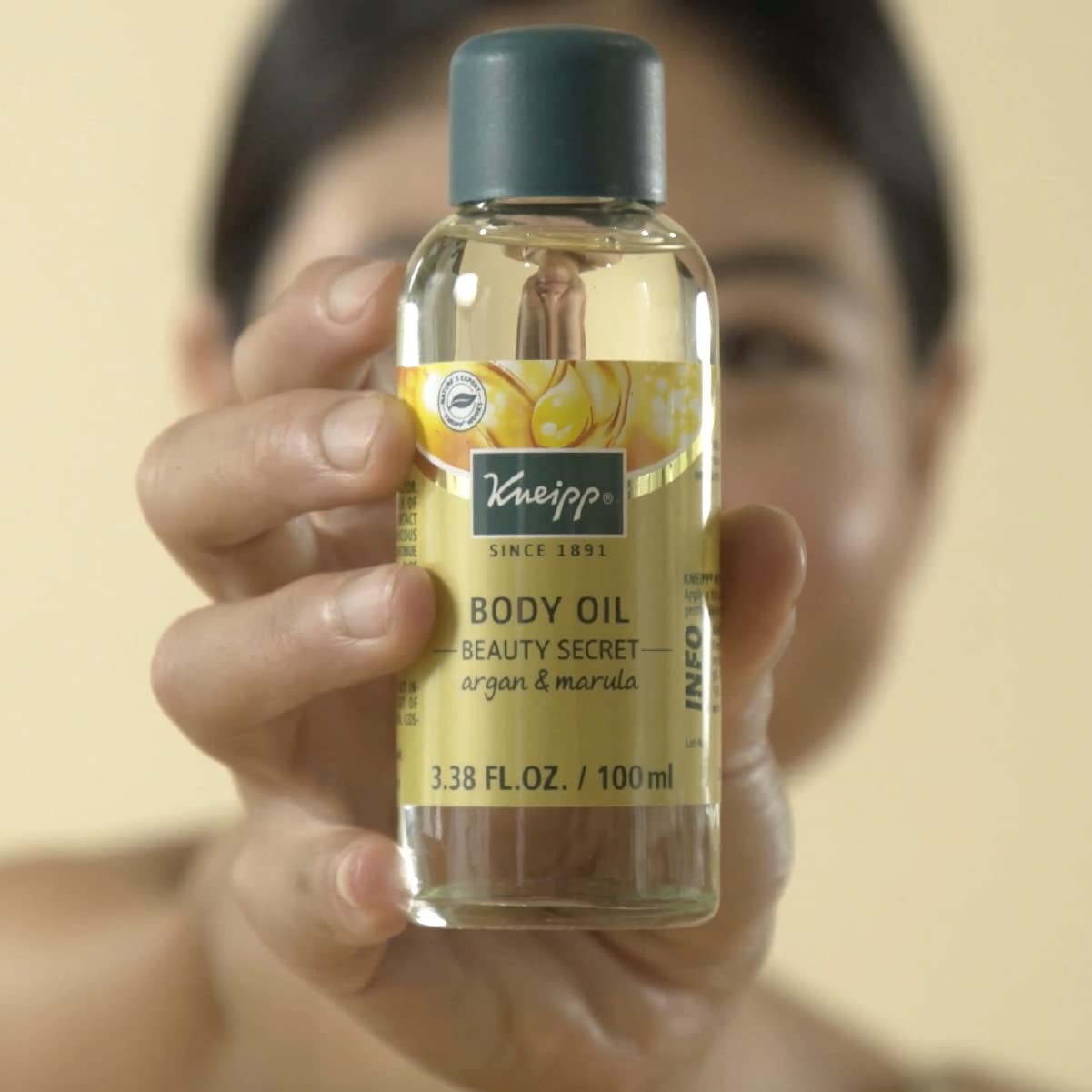 Kneipp Body Oil Beauty Secret Argan & Marula 3.38 Fl. Oz