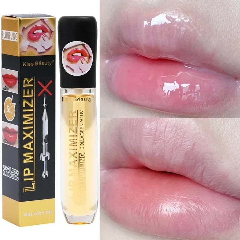 Instant Volume Lips Plumper Oil Moisturizing Repairing Reduce Lip Fine Line Cosmetics Sexy Lip Plump Enhancer Makeup Cosmetics