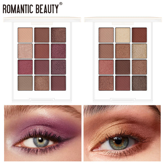 Romantic Beauty Makeup For Eye Ins Hot Sale Eye Shadow Disk 12 Color E