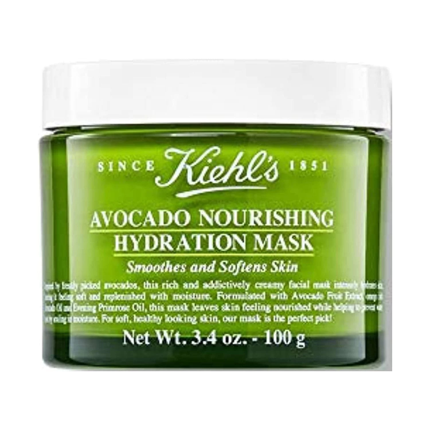 KIEHLS Avocado Nourishing Hydration Mask 3.4 Fl.Oz 3.4 Fl Oz (Pack of 1)