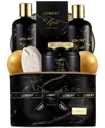 7-Pc. Noir Luxury Body-Care Gift Set