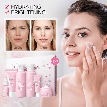 Cherry Blossom Skin Care Set 6-piece Set