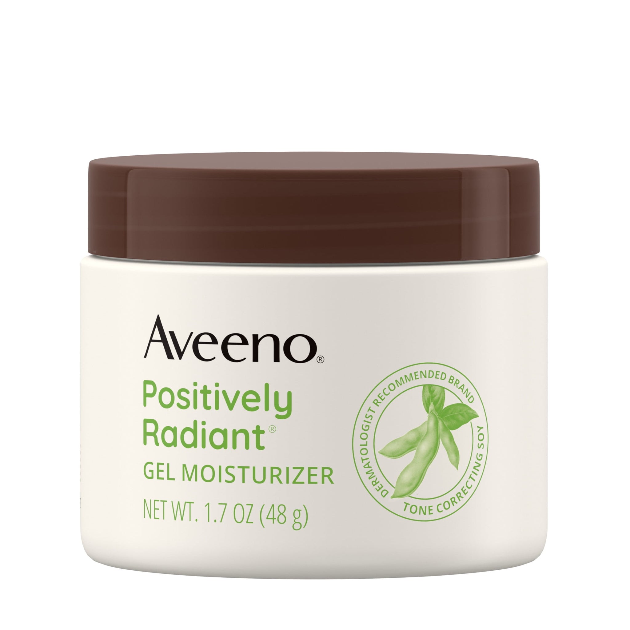 Positively Radiant Daily Gel Face Moisturizer with Soy, Oil-Free, 1.7 Oz