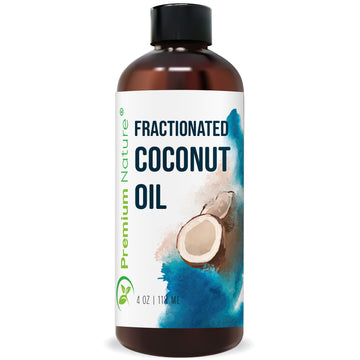 Fractionated Coconut Oil Massage Oil - Cold Pressed Pure MCT Oil for Essential Oils Mixing Dry Skin Moisturizer Natural Carrier Baby Oil for Face Hair & Body 4 Oz