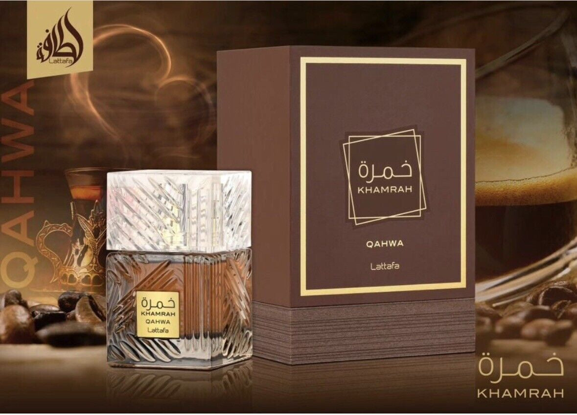 Khamrah QAHWA EDP Perfume by Lattafa 100 Ml🥇Hot New Release Limited Stock🥇