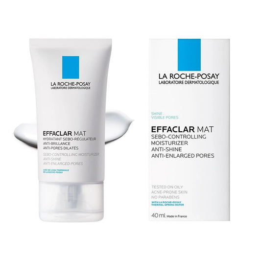 La Roche-Posay Mat Oil-Free Mattifying Moisturizer 1.35 Fl Oz