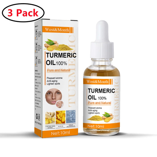 3 Pack Dark Spot Corrector Serum with Kojic Acid and Natural Ingredients for Face & Body, All Skin Types