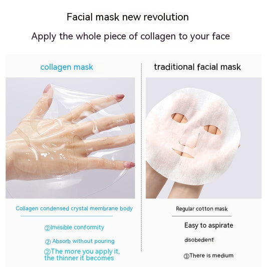 Collagen Mask Hydrating Moisturizing Light Lines Brighten Complexion