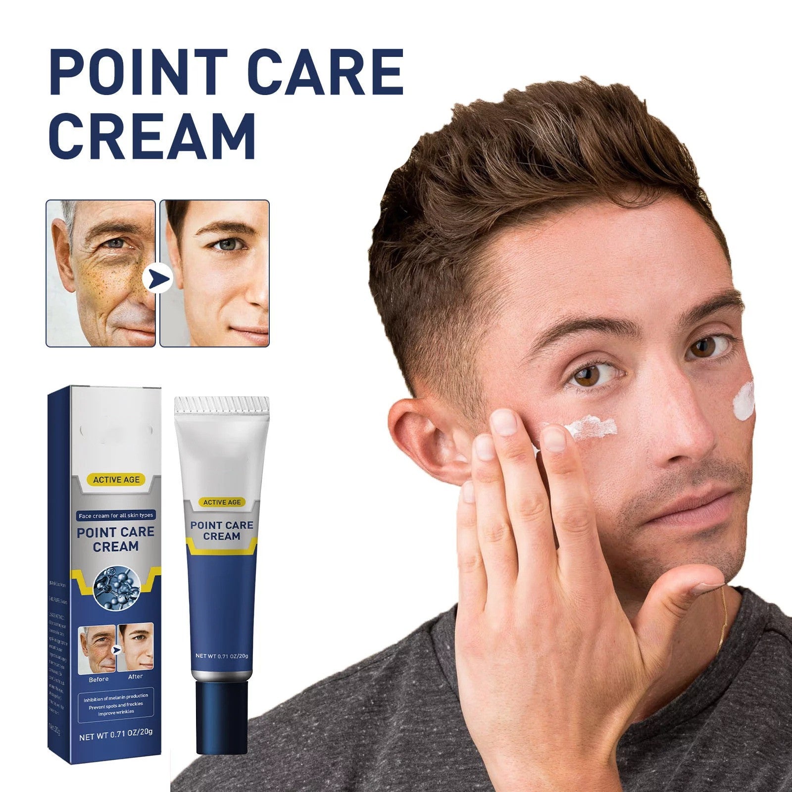 Men's Face Anti-aging Repair Moisturizing Anti Wrinkle Face Cream