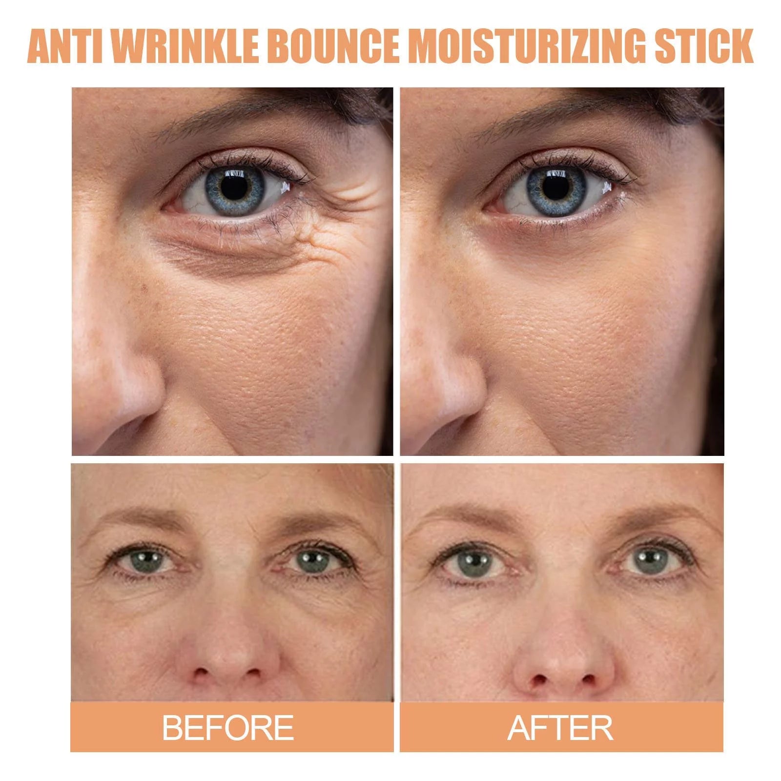 Collagen Boosting Moisturizer Stick, Wrinkle Bounce Multi-Action Moisturizer, Snail Peptide Antiwrinkle Stick, Miracles Wrinkle Bounce Moisturizer, Beauty & Personal Care