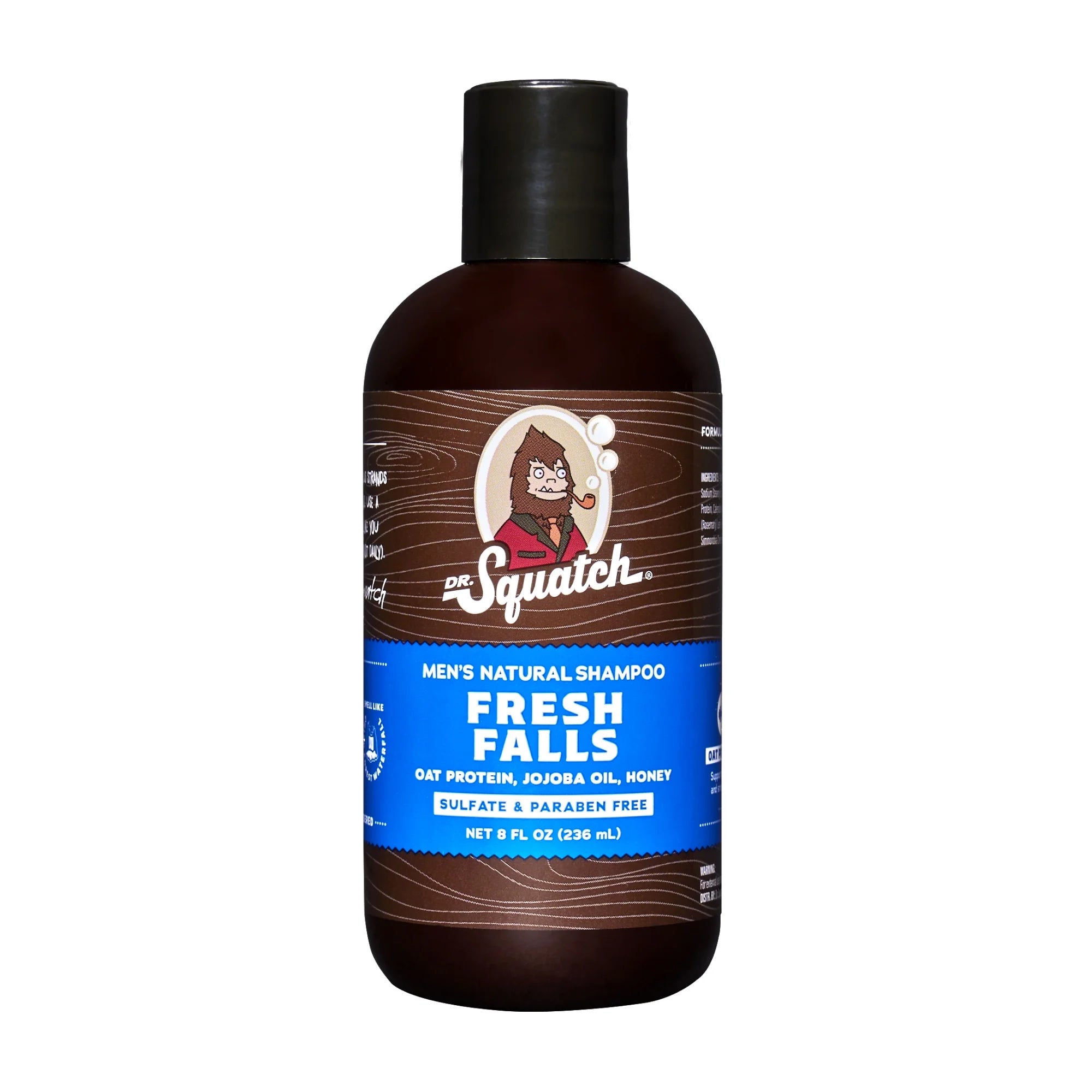 Fresh Falls Hair Shampoo Natural Shampoo for Men, 8 Fl Oz