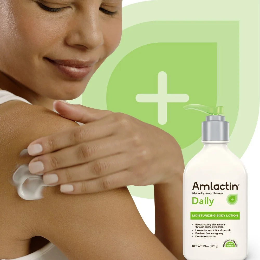 Daily Nourish Body Lotion, 12% Lactic Acid for Dry Skin, Exfoliating, 7.9 Oz