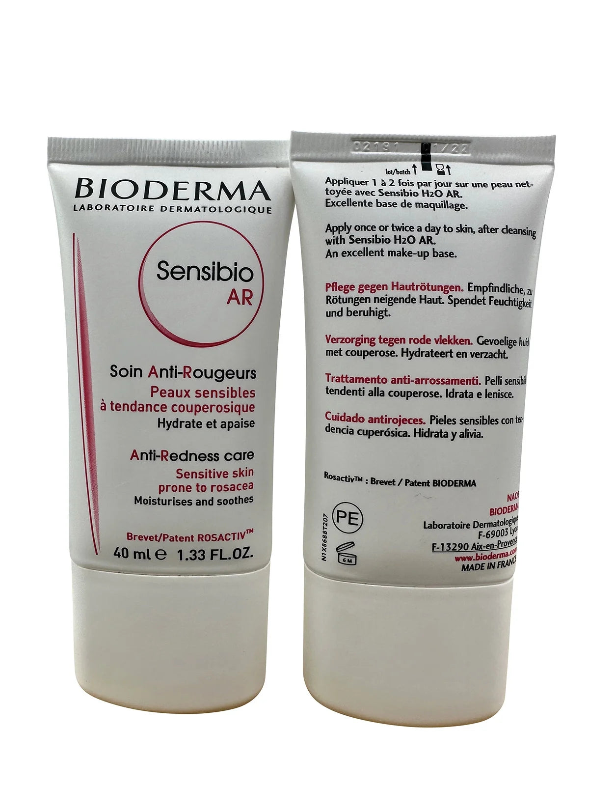 Sensibio AR Cream anti Redness Care 1.33 Oz Set of 2