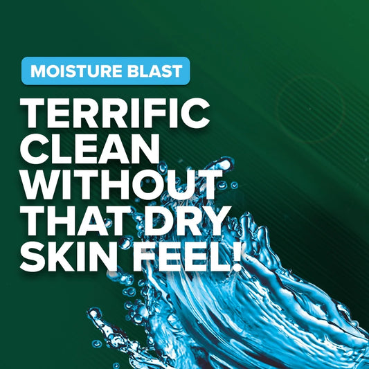 Moisture Blast Deodorant Bar Soap for Men, 3.7 Oz, 12 Pack