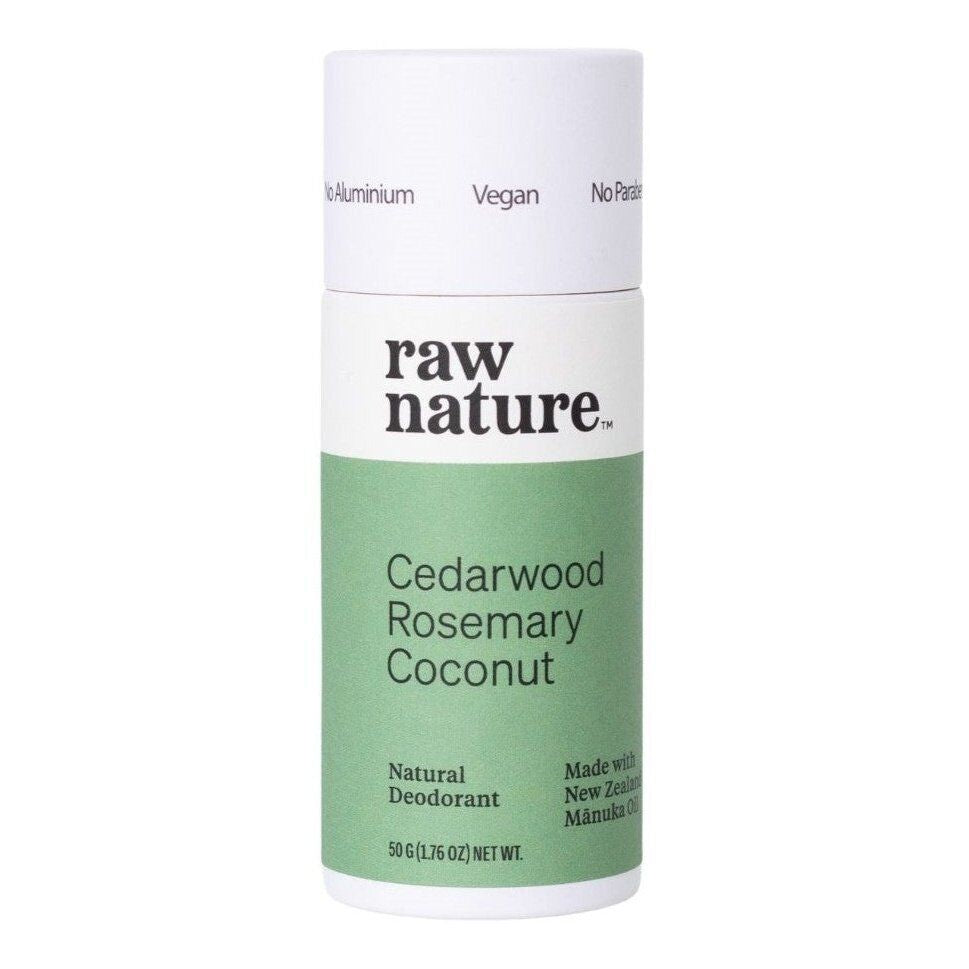 Raw Nature Deodorant Cedarwood + Rosemary 50G