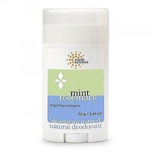 Earth Science Natural Deodorant MINT Rosemary 2.5 Oz