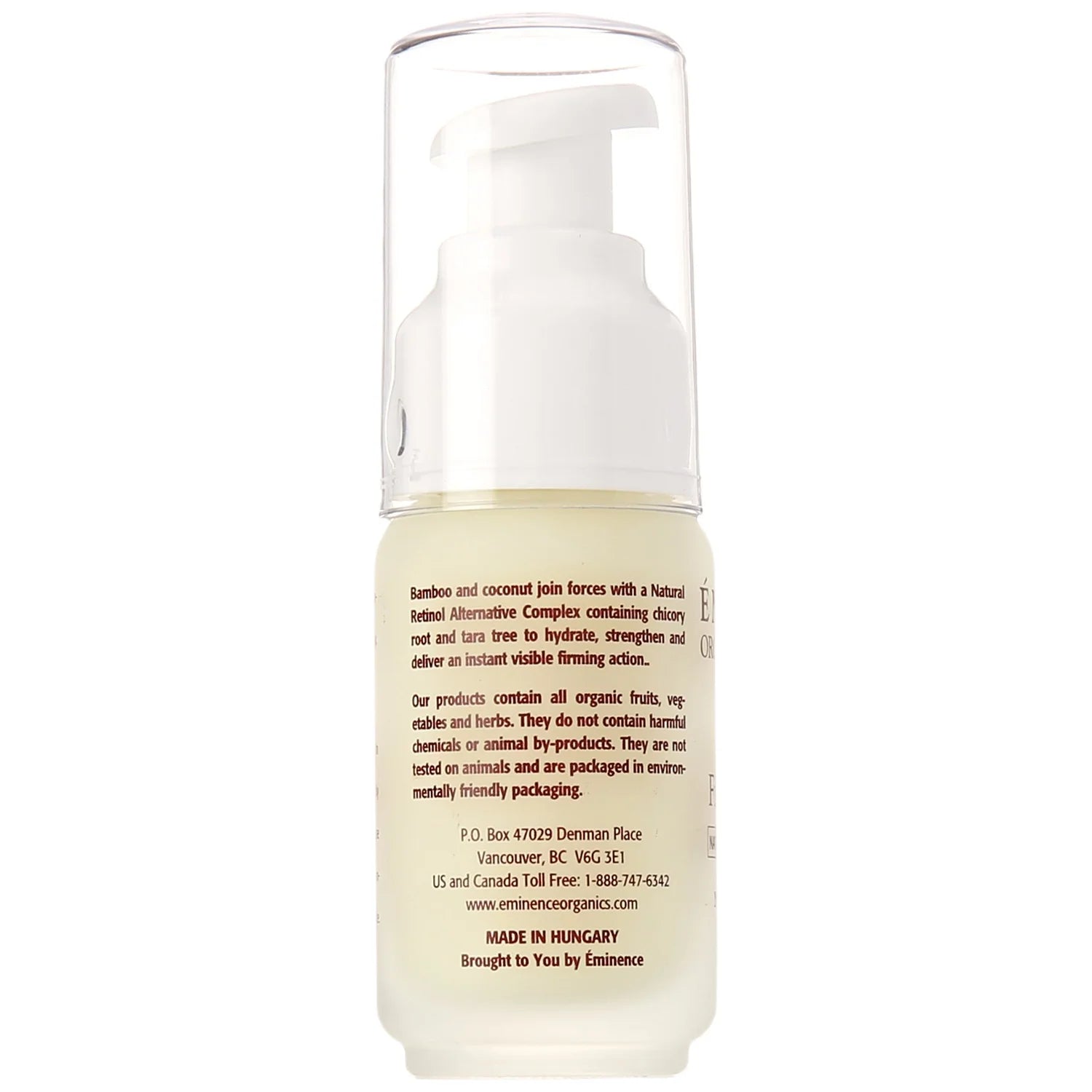 Organic Skincare Bamboo Firming Fluid 55 Ml / 1.9 Oz