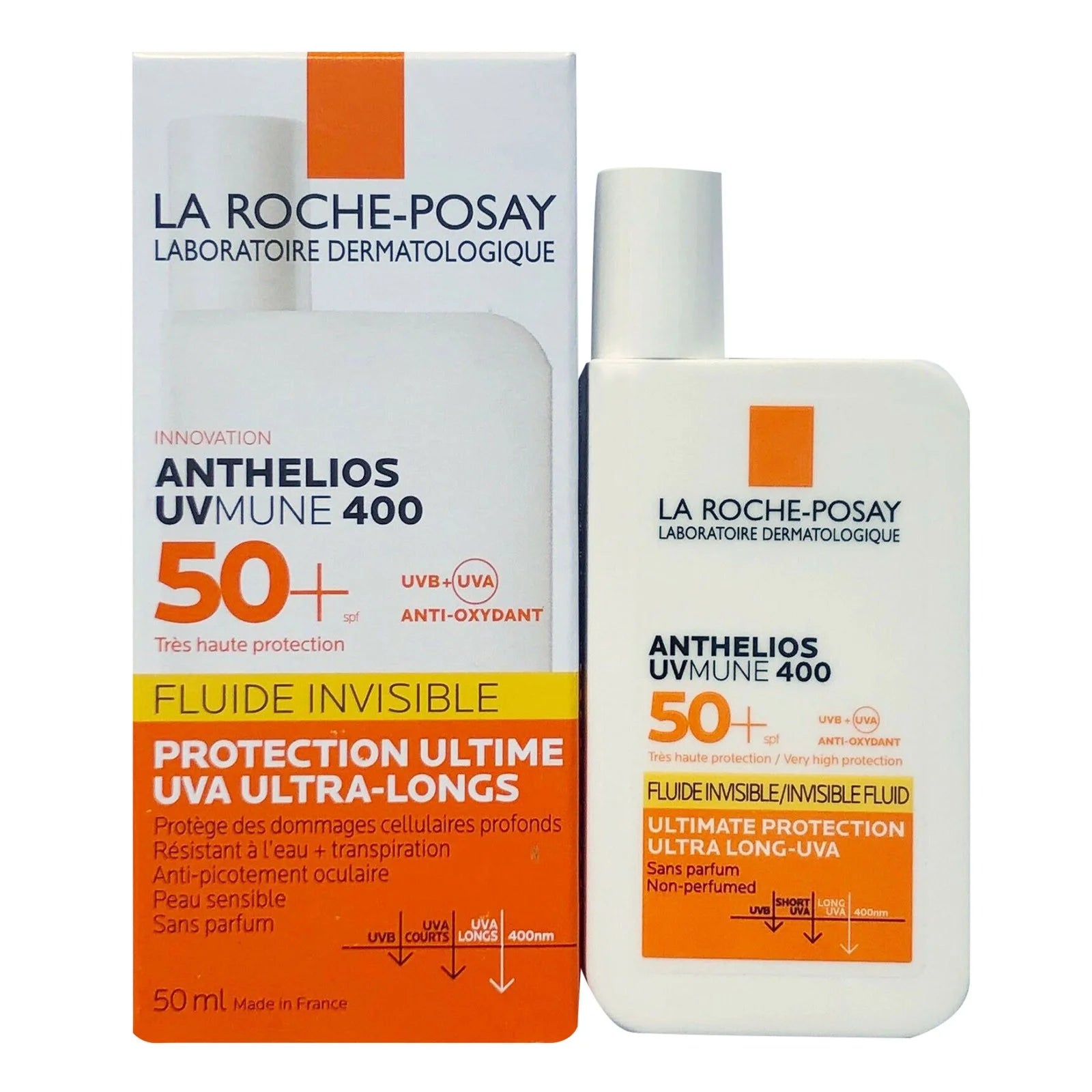 For All Skin Types La Posay Uvmune 400 Non Perfumed 50+ 50Ml