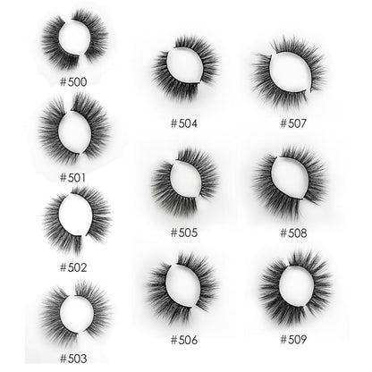 10/20/50/100 PCS Mink Eyelashes Wholesale Natural Lashes Makeup Wispy