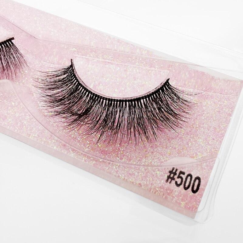 10/20/50/100 PCS Mink Eyelashes Wholesale Natural Lashes Makeup Wispy