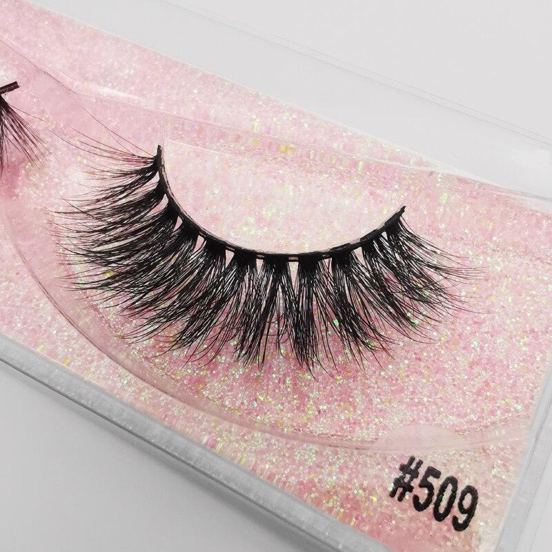 10/20/50/100 PCS Mink Eyelashes Wholesale Natural Lashes Makeup Wispy